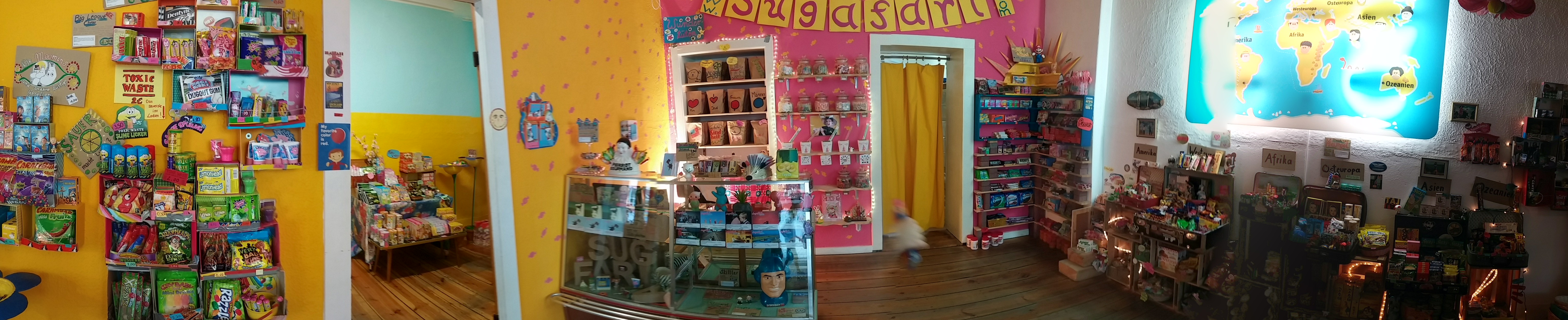 Panorama des Sugafari-Ladens